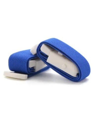 Torniquete rápido hemostático con clip. Cinta smarch ajustable con cierre.