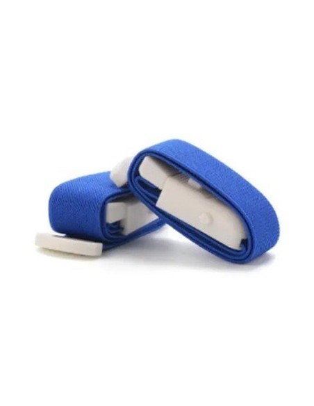 Torniquete rápido hemostático con clip. Cinta smarch ajustable con cierre.