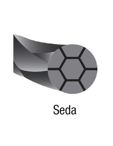 Sutura Seda Natural 3/0 triangular, Aguja 19mm, 3/8 círculo, Long. 75cm. Métrico: 2. Caja 12ud